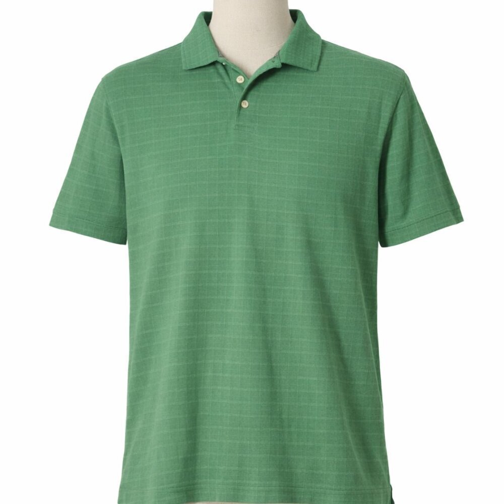 Austin Golf Tour Collection Men's Large Green Polo Shirt L